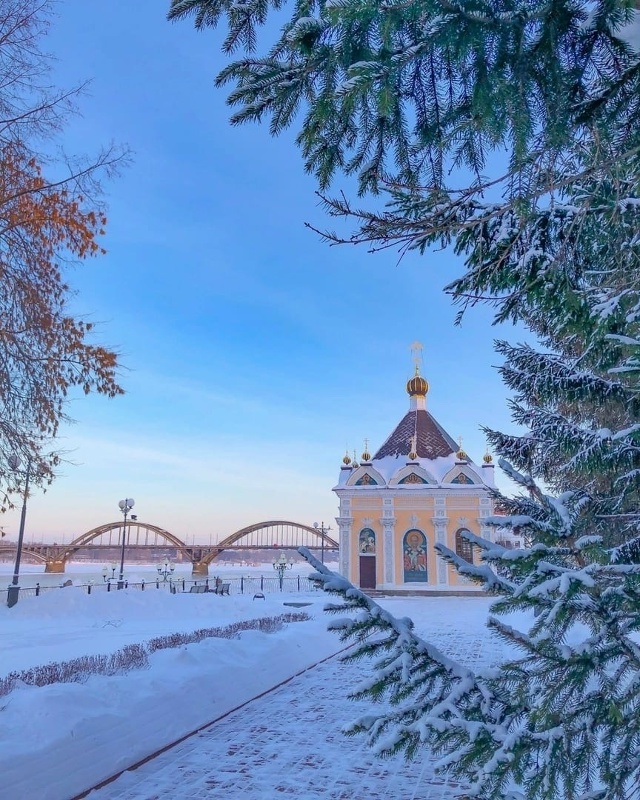 Зимняя сказка в Рыбинске ❤ ? Сергей Чекалов