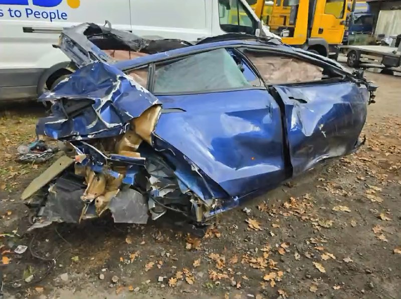 В Германии у Tesla на скорости 285 км/ч лопнула шина
Колымагу сразу сорвало с траектории, она неско