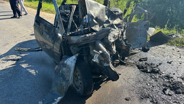 Смертельная авария с возгоранием произошла сегодня в 6...