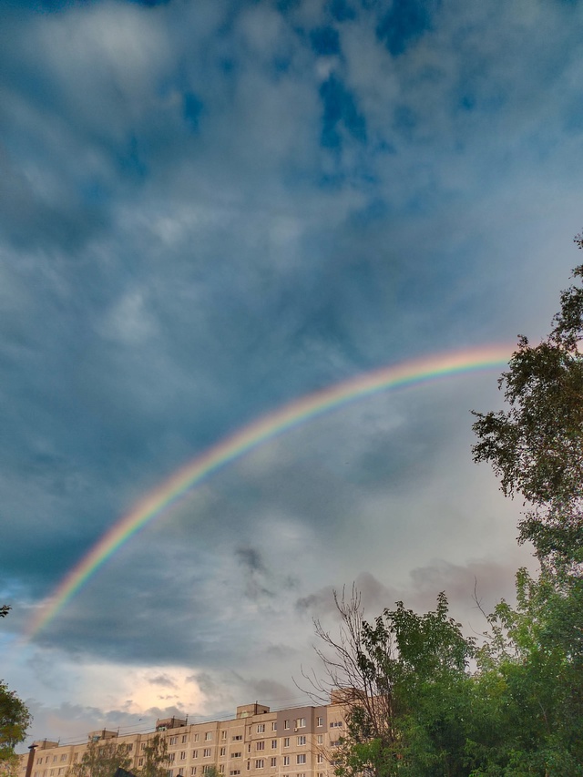 Красивая радуга 🌈 от наших подписчиков ✨🫶🏼