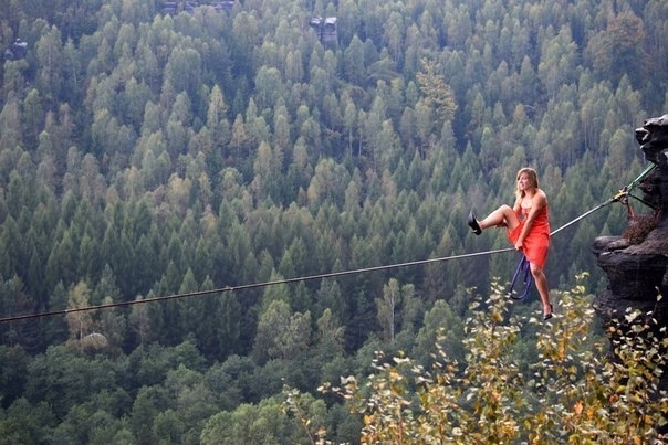 На каблуках над пропастью!
Для того, чтобы заниматься х...