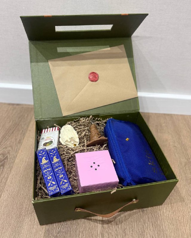 Вааау, у Skin Probiotic, оказывается, есть целый бокс в чемоданчике по «Гарри Поттеру» — один из так