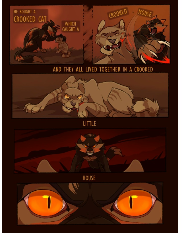 Жил да был человек кривой,
И шёл он кривою дорогой.
Нашё...