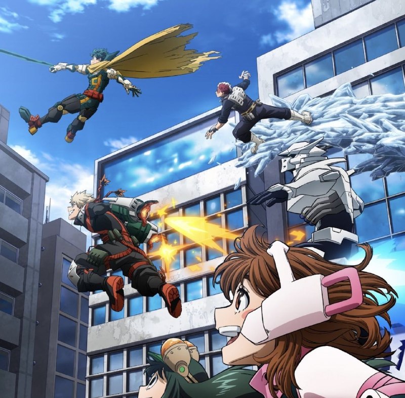 Герои рядом, герои здесь!
Ровно две недели до выхода OVA по "Моей геройской академии" (Boku no Her