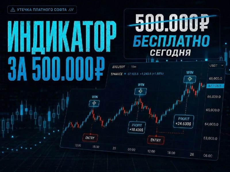 ИНДИКАТОР СЛИТ В СЕТЬ! 🚨
Пока инфоцыгане продают курсы, админ этого канала выкупил приватный ИИ-алг