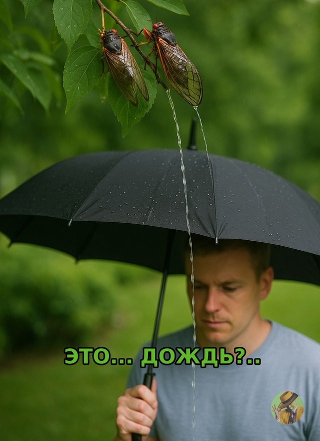☂ Цикады. Природа — она ещё та шутница.
Знакомьтесь: ц?...