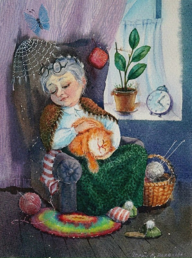 Художник Екатерина Рязанова.