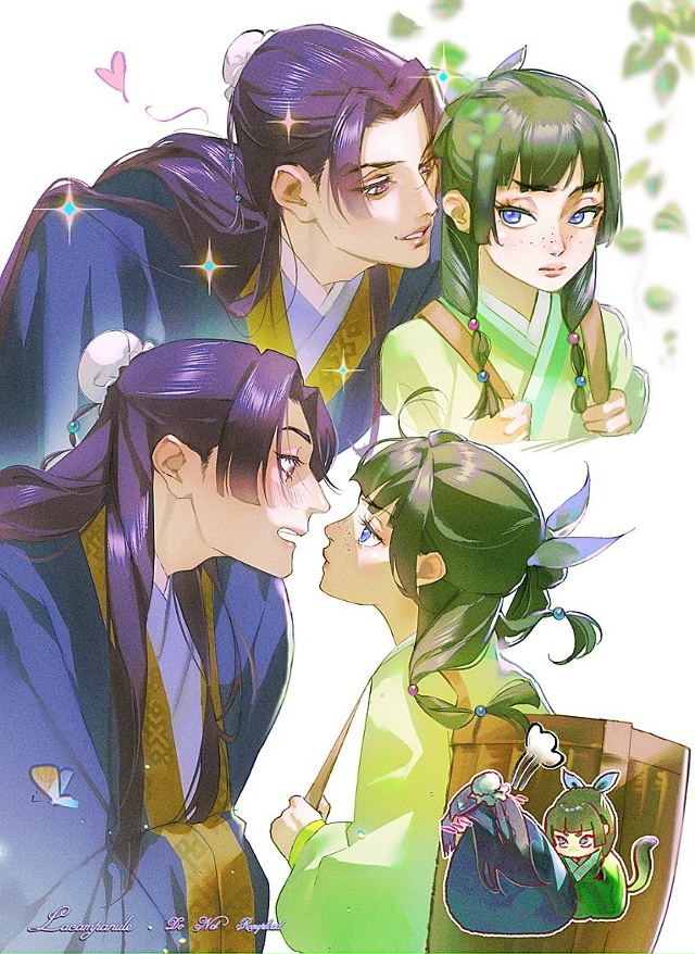 #Kusuriya_no_Hitorigoto / Монолог в аптечной лавке
Art: lacampanule
(Дз?...