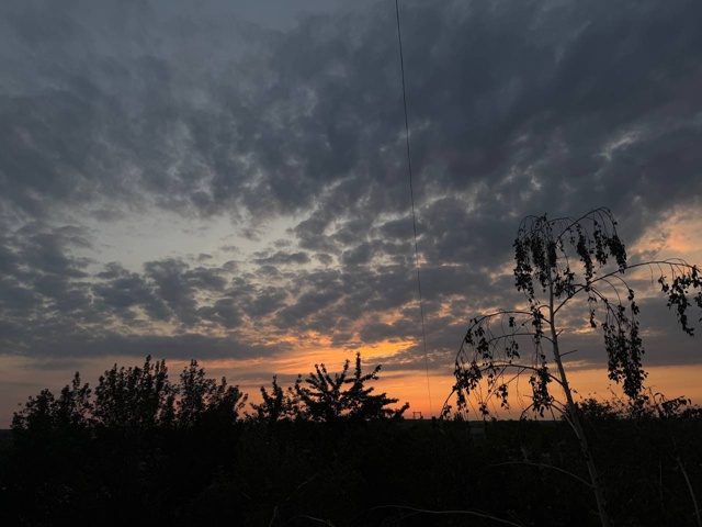 Сегодняшний закат 🌅