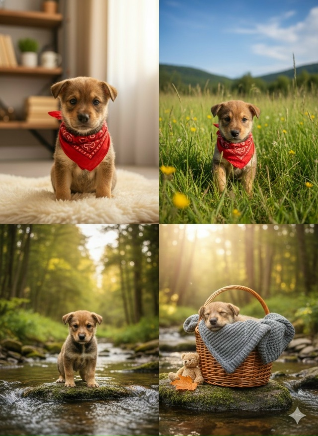 🐶 Друзья, в колодце на краю деревни девочка нашла 9 щен...