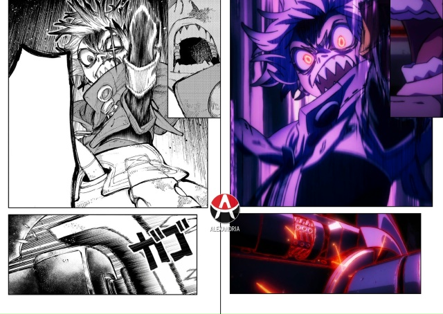 🔥 Сравниваем «Гачиакуту»: манга х 20/21 серии.
#сравнен?...