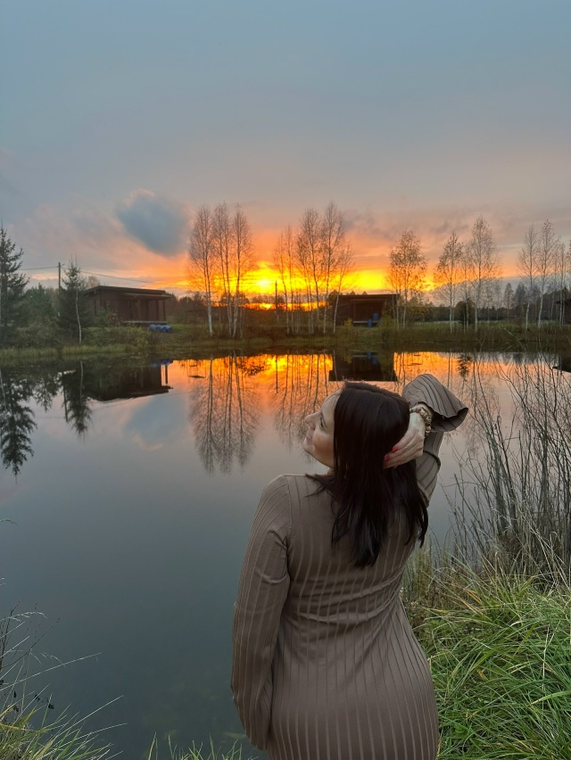 Закат над Каркино
Фото: Виктория