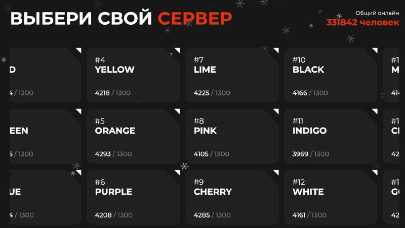 Более 350 000 игроков в новогоднюю ночь на RP-серверах!
Произошло исторические событие. Сотни тыся