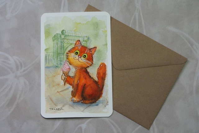 Кто еще не видел раменских котиков?
Местная художница...