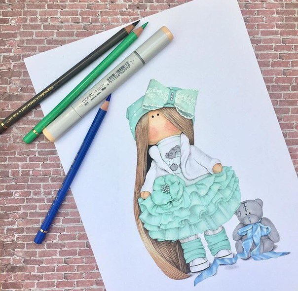 Рисунки куколок