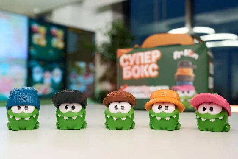 🍔 Ам Ням возвращается во
«Вкусно — и точка» с 25 декабря
В боксе может попасться, как сама фигурк