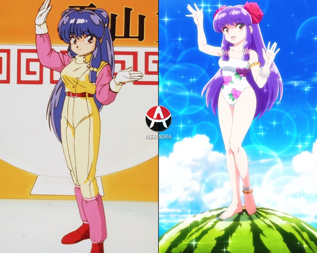 ❤ Сравниваем «Ранма 1/2»: сериал 89-го х 4 серия 2 сезона р?...