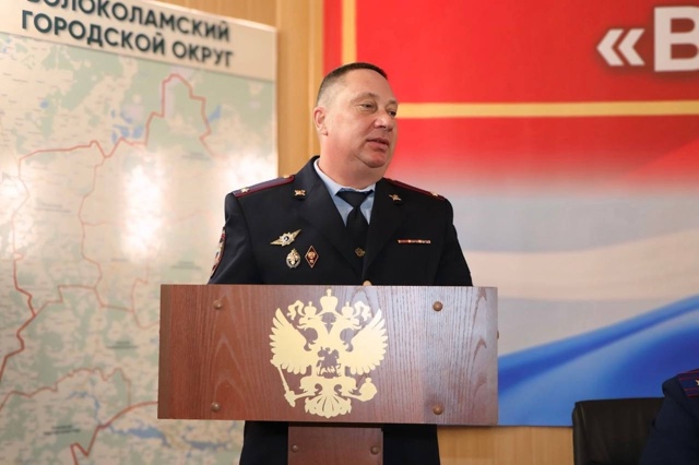 Сегодня представили нового начальника ОМВД России «Во...