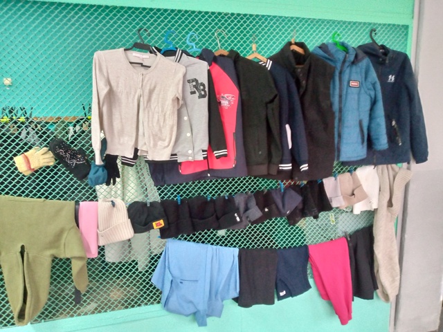 Заберите пожалуйста свои вещи! Находятся в БСШ-1