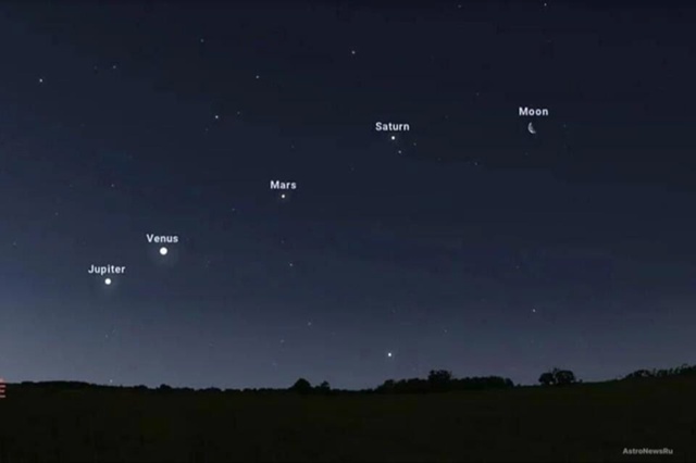 🌌 Шесть планет встанут в линию над Вологдой 10 августа
...