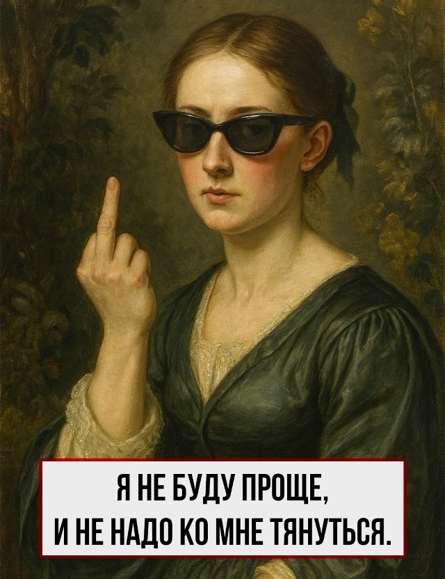 Моя доброта сегодня на переучёте.