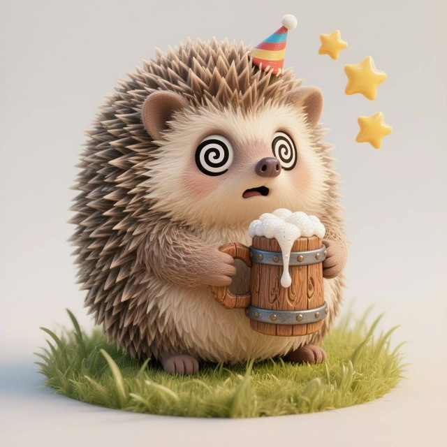 ️🦔 День пьяного ёжика отмечаем сегодня
Символично, ?...