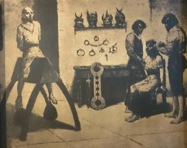 Деревянный конь
В эпоху Испанской инквизиции это стр?...