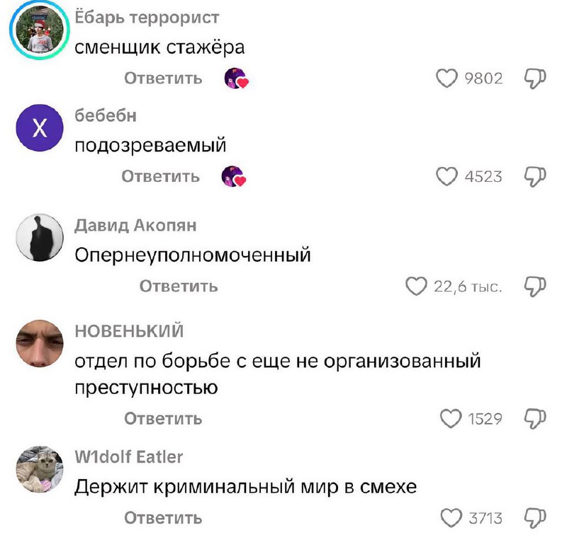 Парень выложил видео в форме и поплатился
Копчик