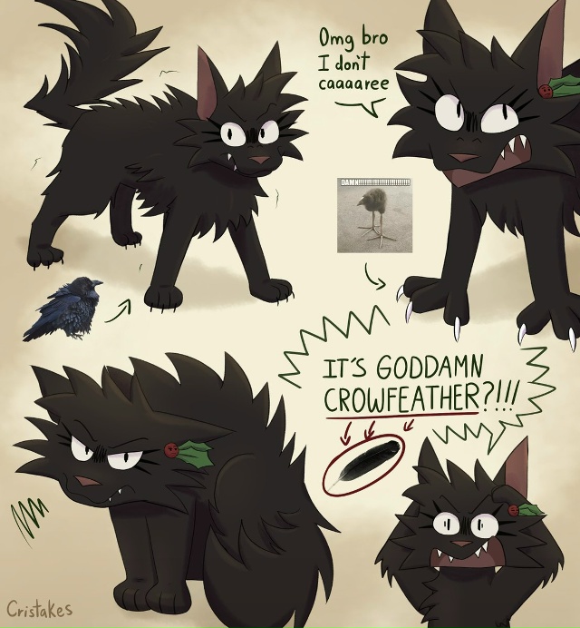 — О боже, бро, мне всё равно!
— Это, чёрт побери, Грач?!!!
...