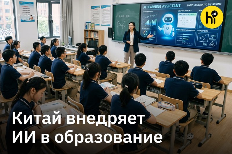 🎓 Домашние задания в китайских школах будет проверять ИИ
Национальное управление данных Китая совме