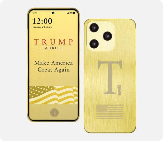 Трамп выпустил свой золотой смартфон
Сейчас по предзаказу доступна модель T1 в золотом цвете за $49