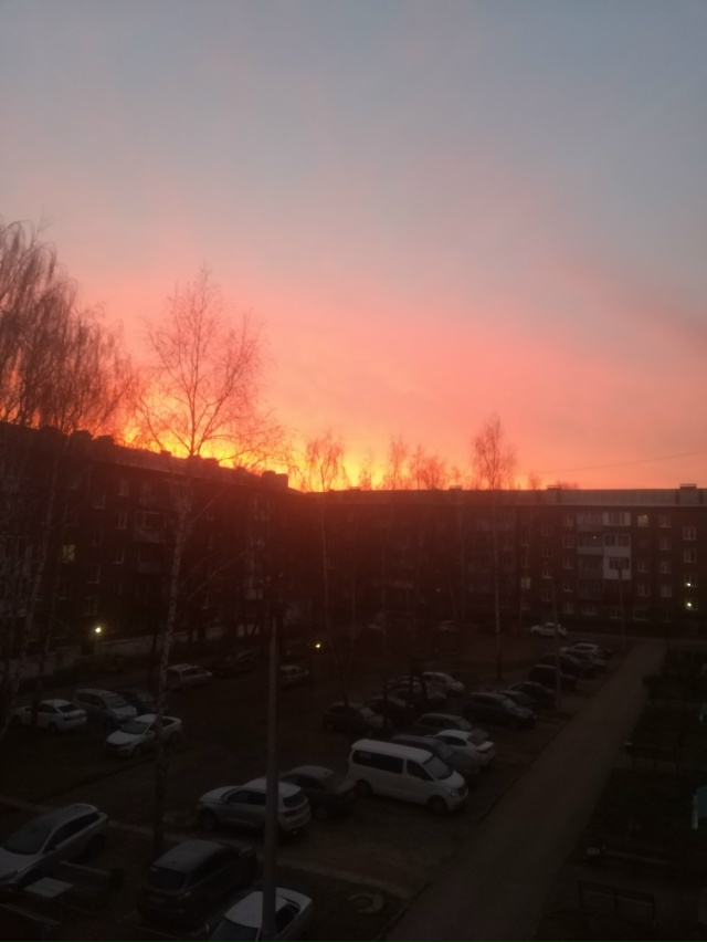 Доброе утро Можга.
Вчерашнее нояборское утро.