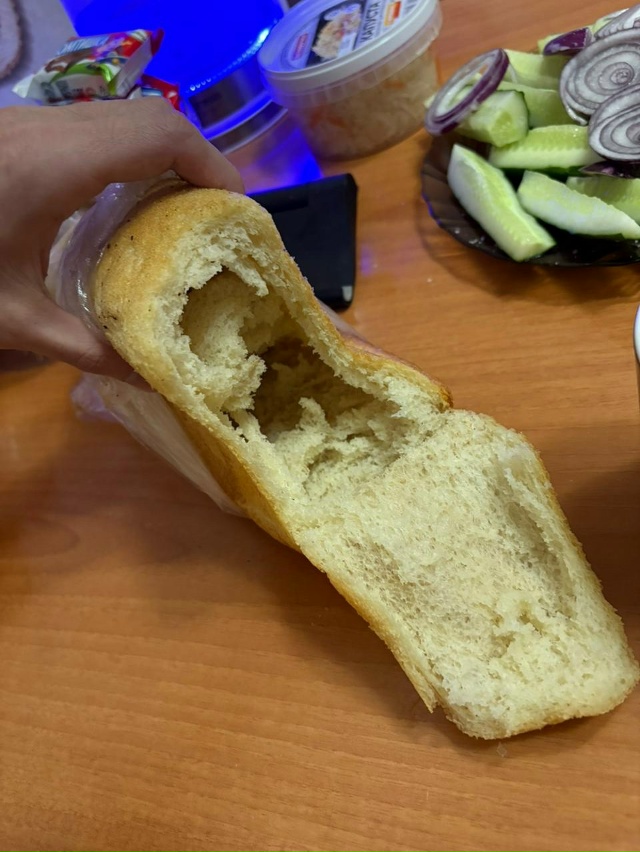 Вот такой «воздушный»хлебушек Алатырского хлебозавод...