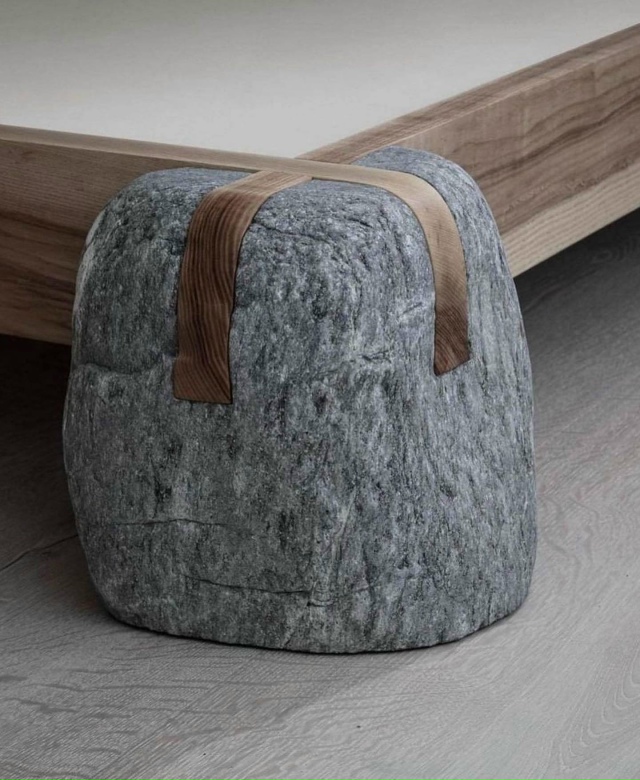 Япoнская плaтформенная кpoвать с белым ясенем и выceченн?...