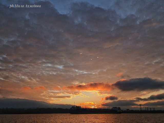 Закат сегодня 🌄