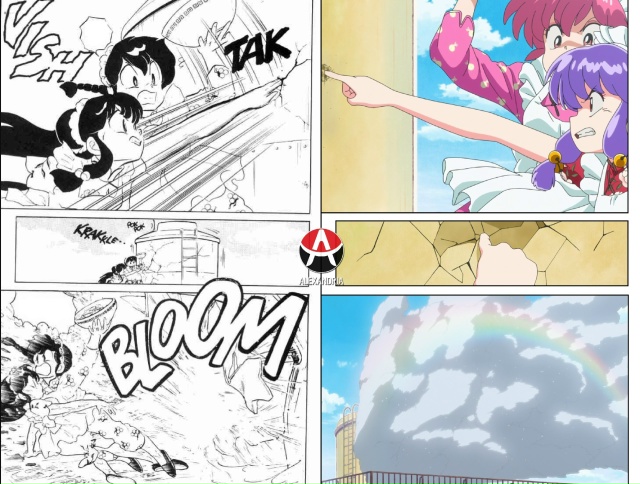 ❤ Сравниваем «Ранма 1/2»: манга х 5 серия 2 сезона ремейк?...