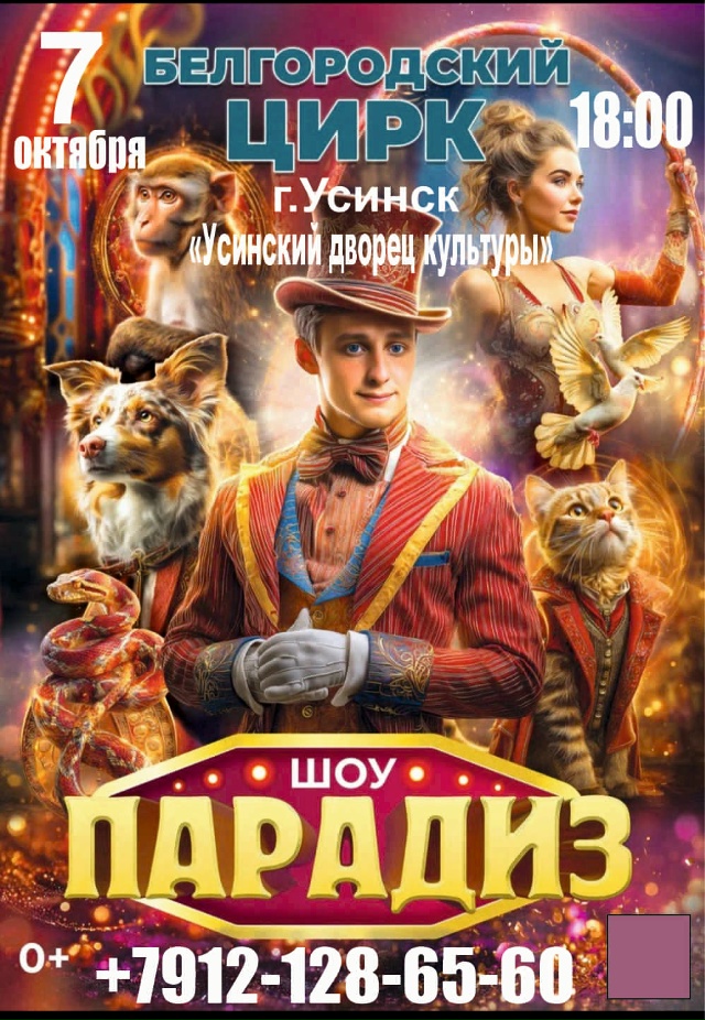 ВСТРЕЧАЙ УСИНСК!!!
Цирковое объединение группы 