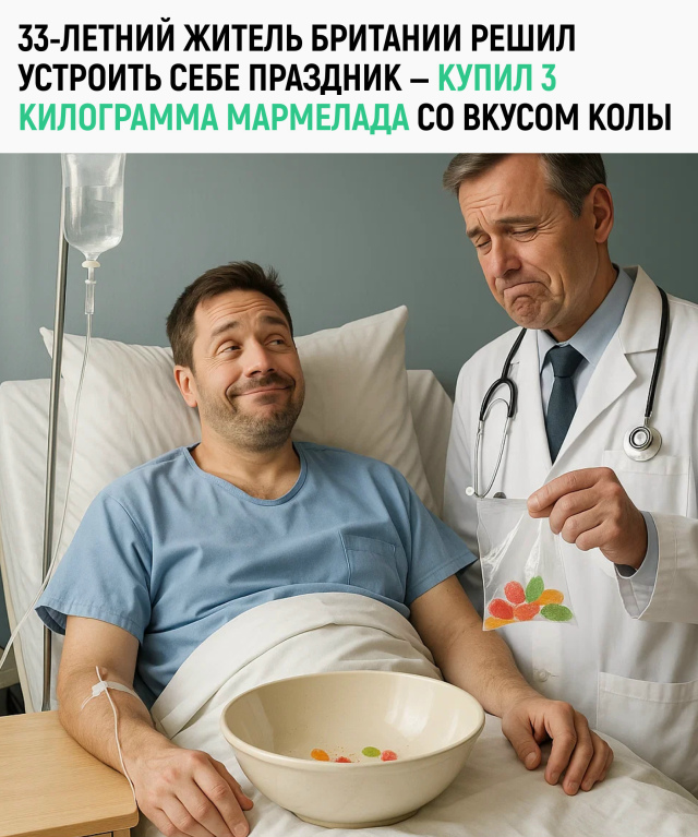 Теперь он точно знает, что значит «залипнуть на сладко?...