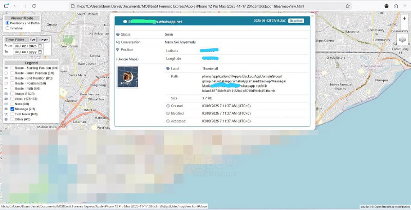⚡️WhatsApp — дырявая помойка: по переписке можно спалить данные не только владельца смартфона, но и