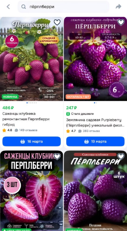 Российских бабушек массово скамят на маркетплейсах — площадки завалены карточками саженцев со сгенер