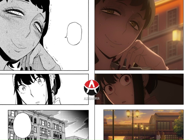 ? Сравниваем [club67838356|«Семью Шпиона»]: манга х 5 серия 3 ?...