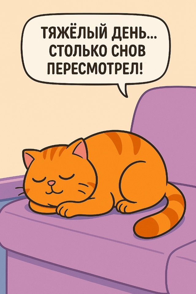 Тяжелая жизнь у кота