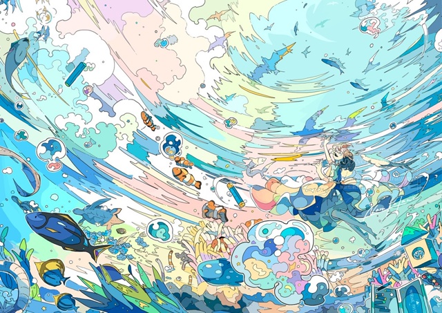 #Art
💙🌊💙 от Nara_lalana