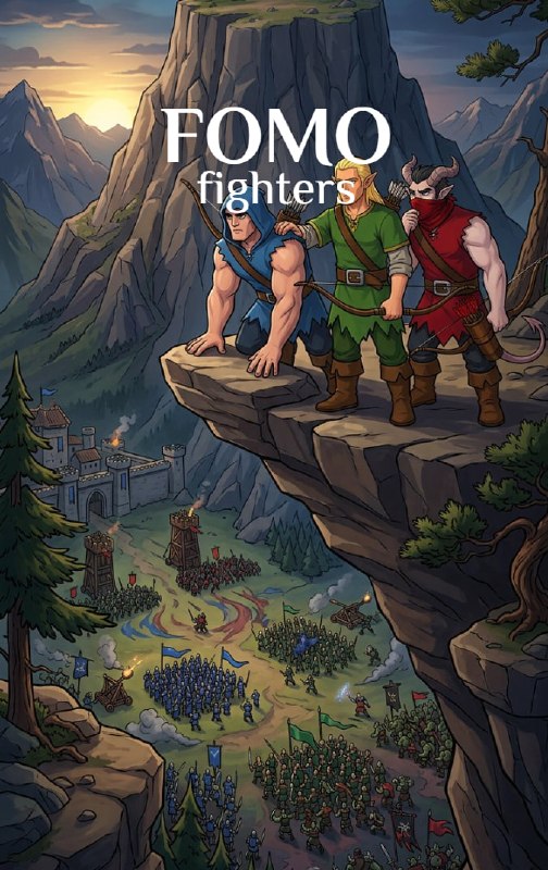 #Fomo_Fighters ⚔️
🚨 ВАЖНОЕ ОБЪЯВЛЕНИЕ
Друзья, мы запустили второй сервер Fomo Fighters!
Кратко о
