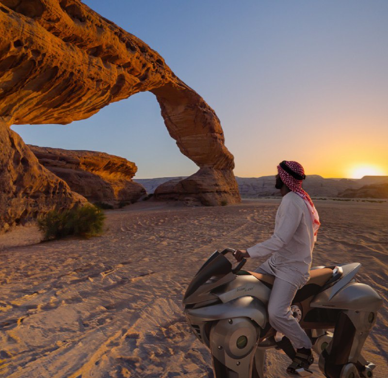 Kawasaki показали роботизированного мото-коня Corleo. Он работает на водороде и может ездить даже по