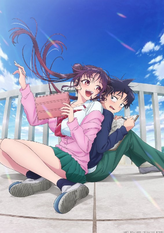 🎨Новый постер аниме по манге «Раз уж мы рисуем»
Романтическая комедия о школьнике-мангаке, чью рабо