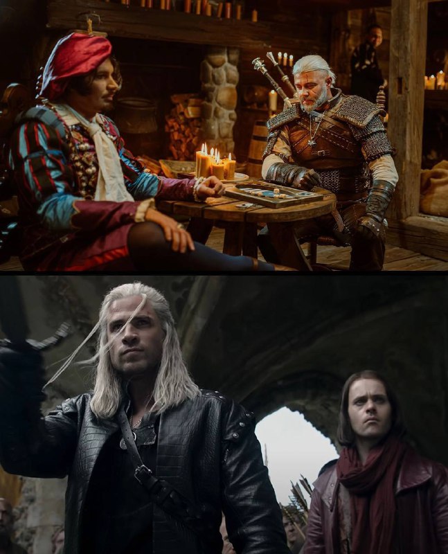 Угадайте, где здесь фанатский косплей, а где кадры из высокобюджетного сериала «Ведьмак» за $221 млн