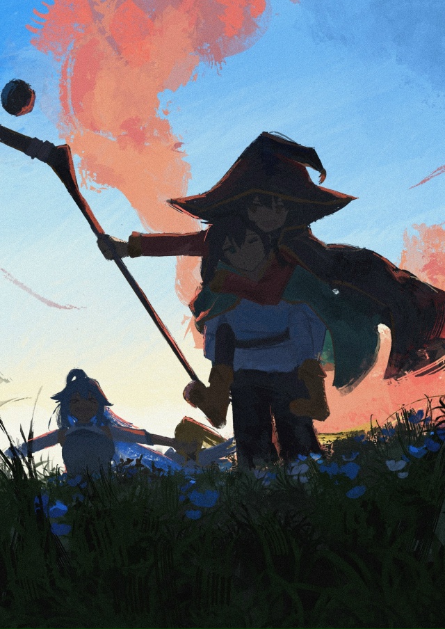 #KonoSuba / Богиня благословляет этот прекрасный мир!
В пут...