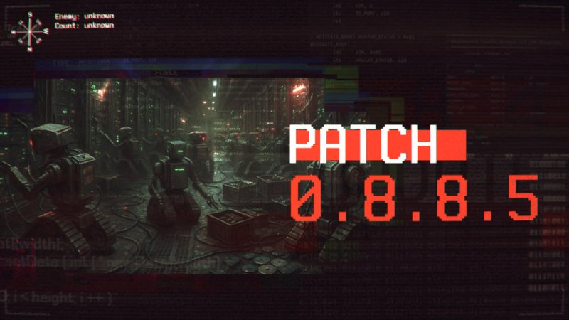 #DoomsDay_Tyranny
Патчноут v0.8.8.5
Подготовка к продолжению миссии в Гренландии идет полным ходо