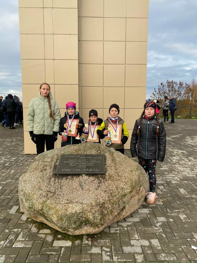 Сегодня в Рославле прошли соревнования по кроссу, памя...